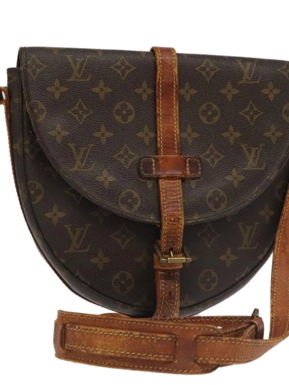 LOUIS VUITTON Monogram Chantilly GM Shoulder Bag M51232 LV Auth